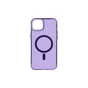 Чохол для мобільного телефону Armorstandart Y23 MagSafe Apple iPhone 14 Transparent Purple (ARM68329) (UA)