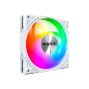 Кулер для корпусу MONTECH METAL PRO 12 ARGB PWM WHT (UA)