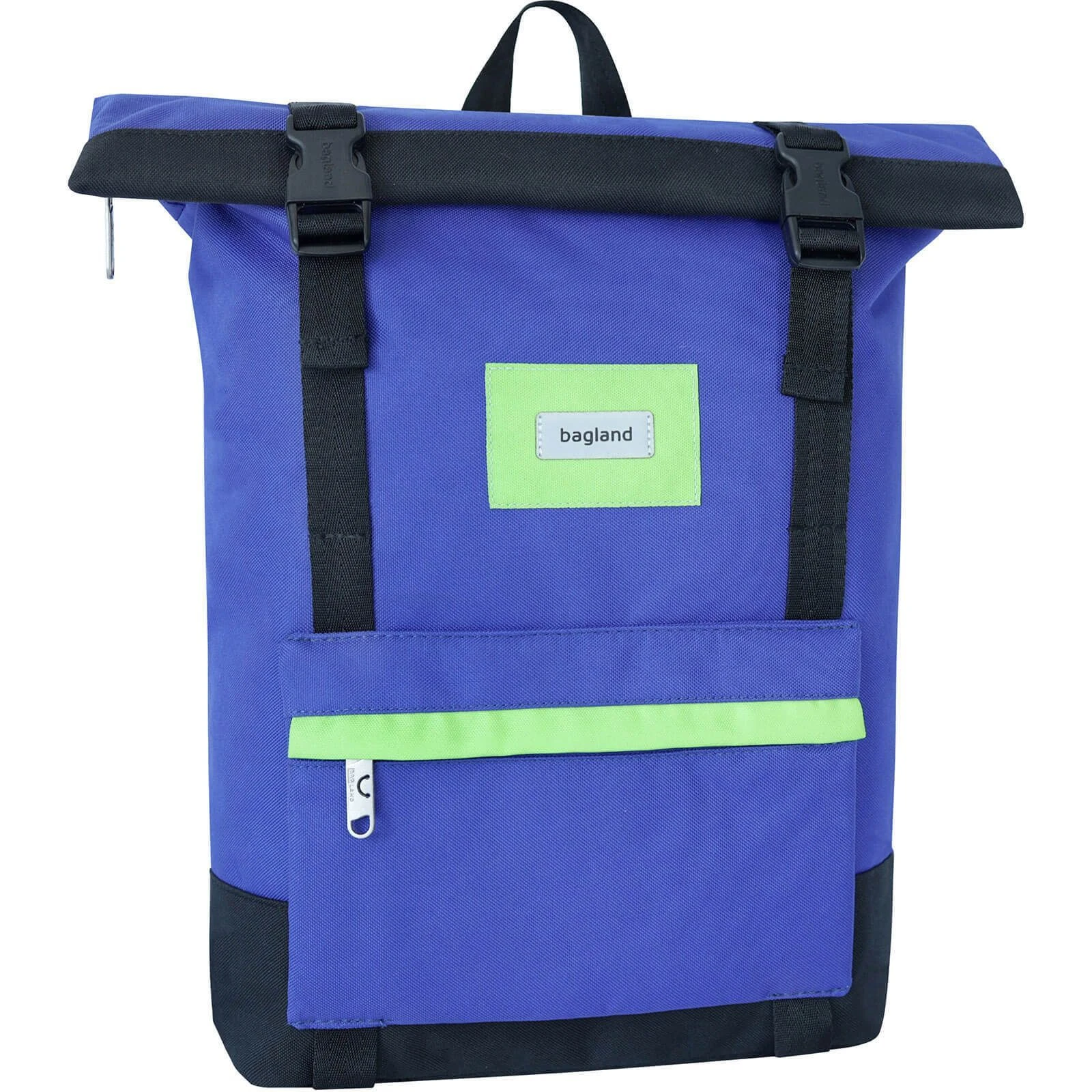 Рюкзак для ноутбука Bagland 15 Holder 25L, roll top, 0051666, blue/black (1065919121) (UA)