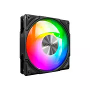 Кулер для корпуса MONTECH METAL PRO 12 ARGB PWM BLK (UA)