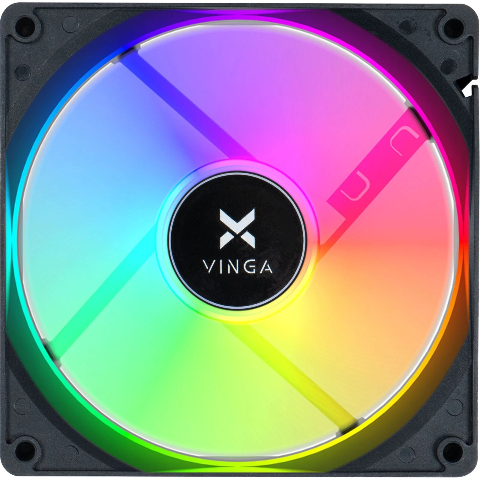 Кулер для корпуса Vinga RGB fan-10 (UA)