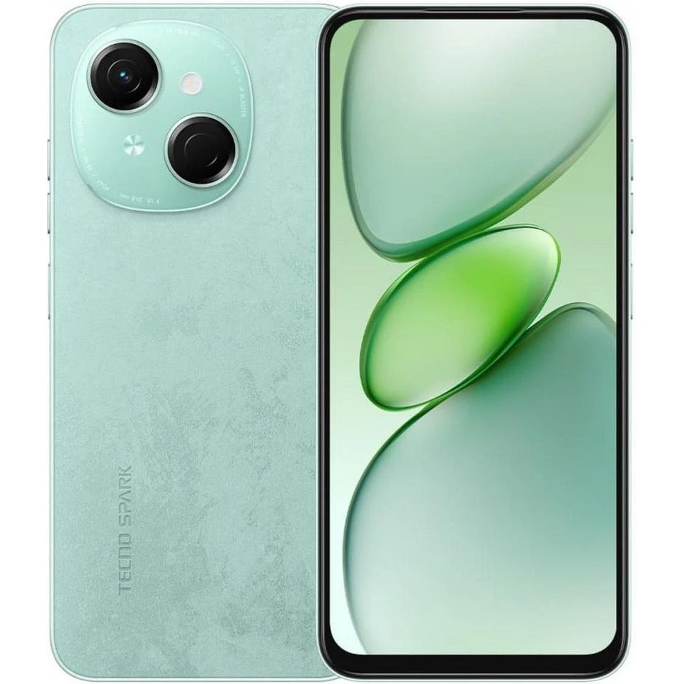 Мобильный телефон Tecno Spark Go 1 KL4 4/128GB Magic Skin Green (4894947050107) (UA)