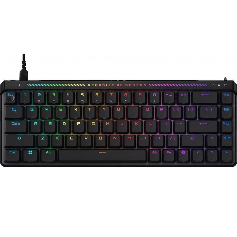 Клавиатура Asus ROG Falchion Ace LED 68key HFX Magnetic Switches Black (90MP03VE-BKUA20) (UA)