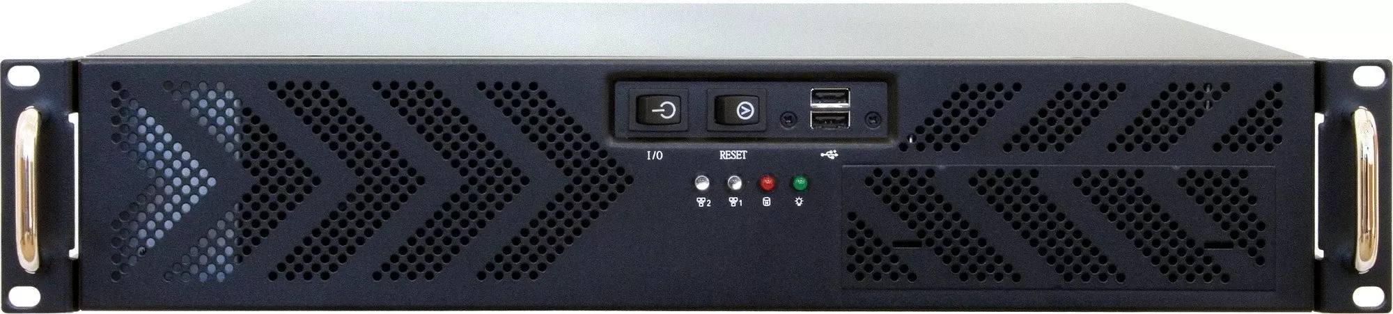 Корпус Chieftec 2U UNC-210T-B-U3-OP без БП_сборка