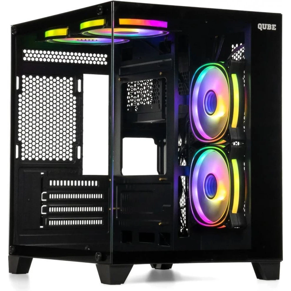 Корпус QUBE REEF ARGB Black (REEF_GBNU3) (UA)