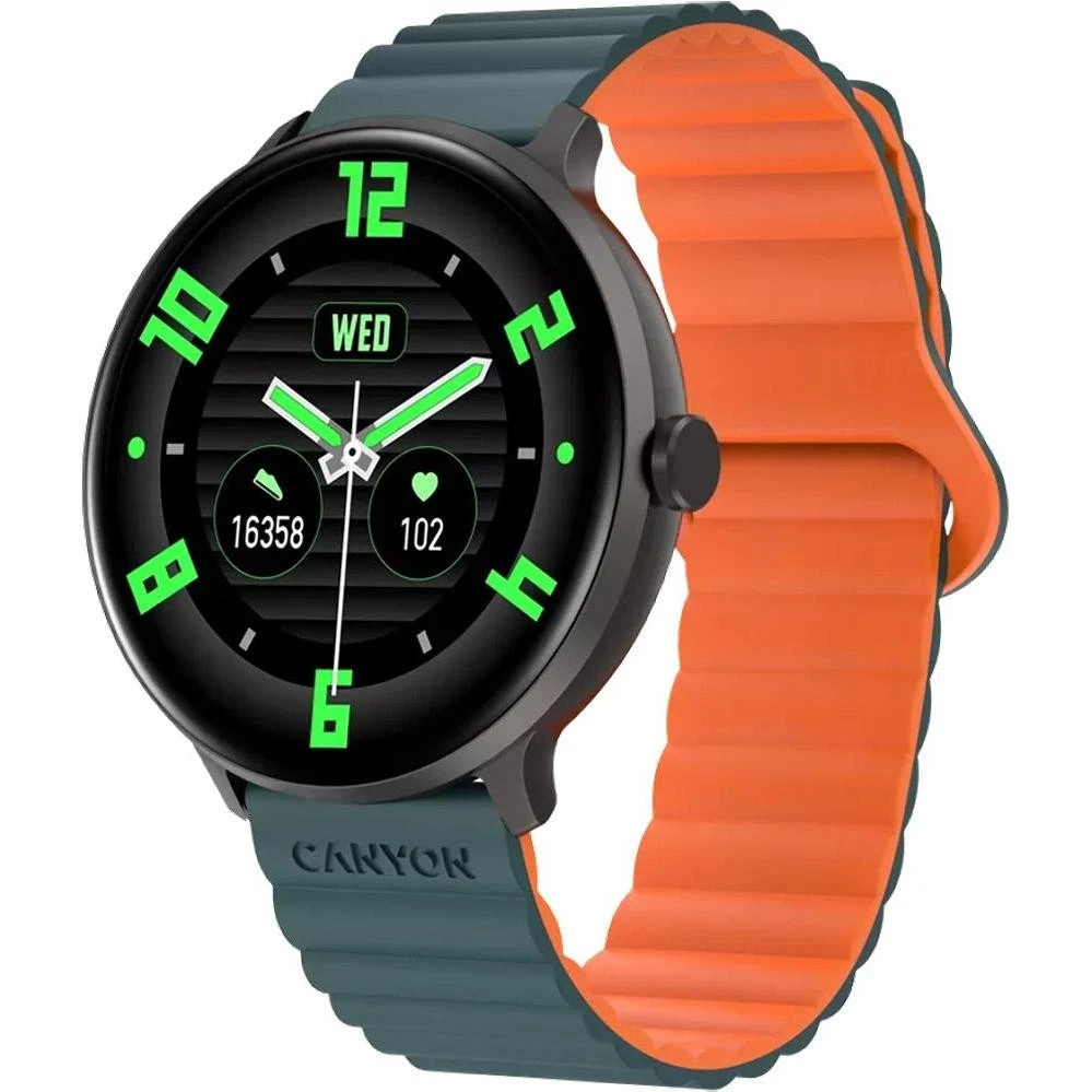 Смарт-часы Canyon SW-69 Jacky Green/Orange (CNS-SW69BG) (UA)