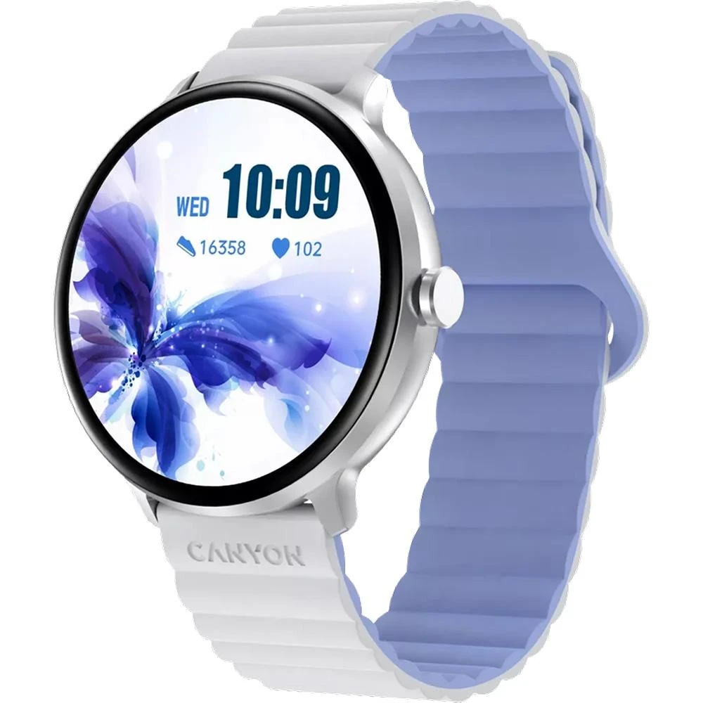 Смарт-часы Canyon SW-69 Jacky White/Blue (CNS-SW69WB) (UA)