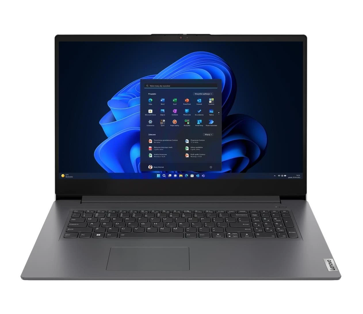 Ноутбук Lenovo V17 i5-13420H/24GB/1TB/Win11P (83A2003WPB)