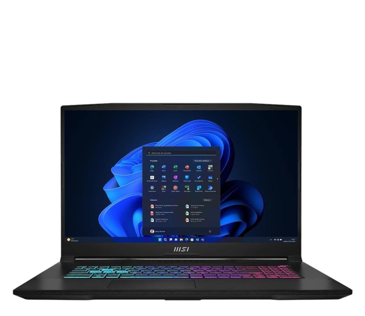 Ноутбук MSI  Katana A17 AI Ryzen 7-8845HS/32GB/1TB/Win11X RTX4060 (Katana A17 AI | B8VF-1004XPL)