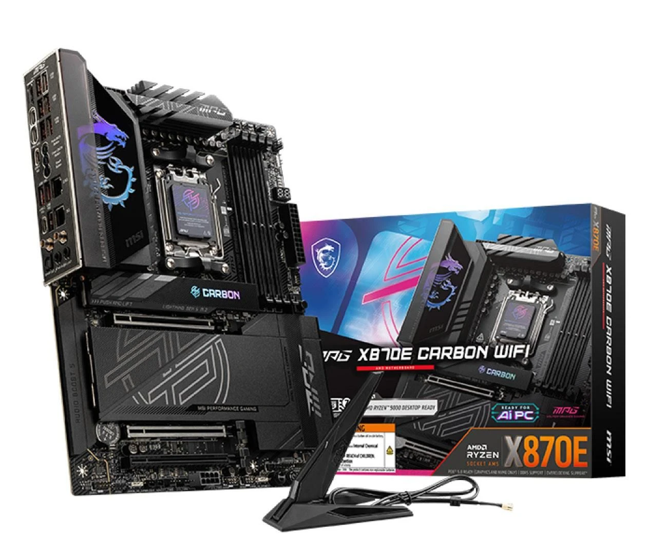 Материнська плата MSI MPG X870E CARBON WIFI EU