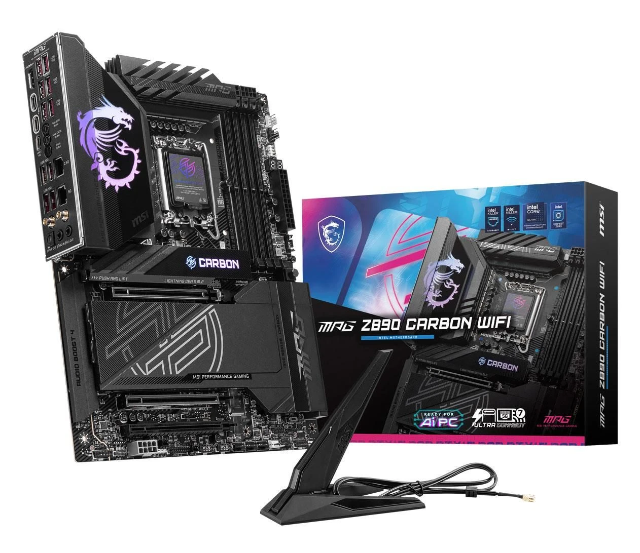 Материнська плата MSI MPG Z890 CARBON WIFI EU