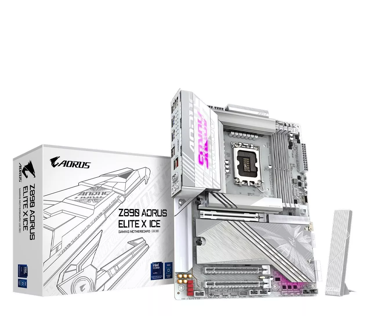Материнская плата Gigabyte Z890 AORUS ELITE X ICE EU
