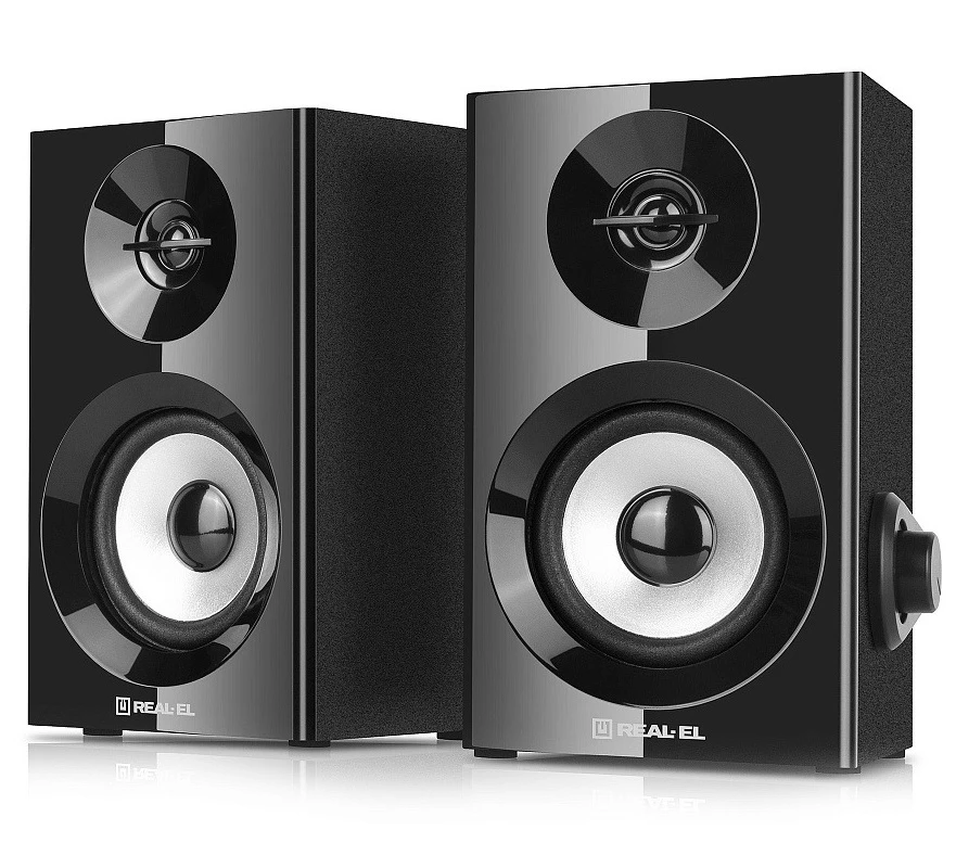 Акустична система REAL-EL S-228 Black (EL121200014) (UA)