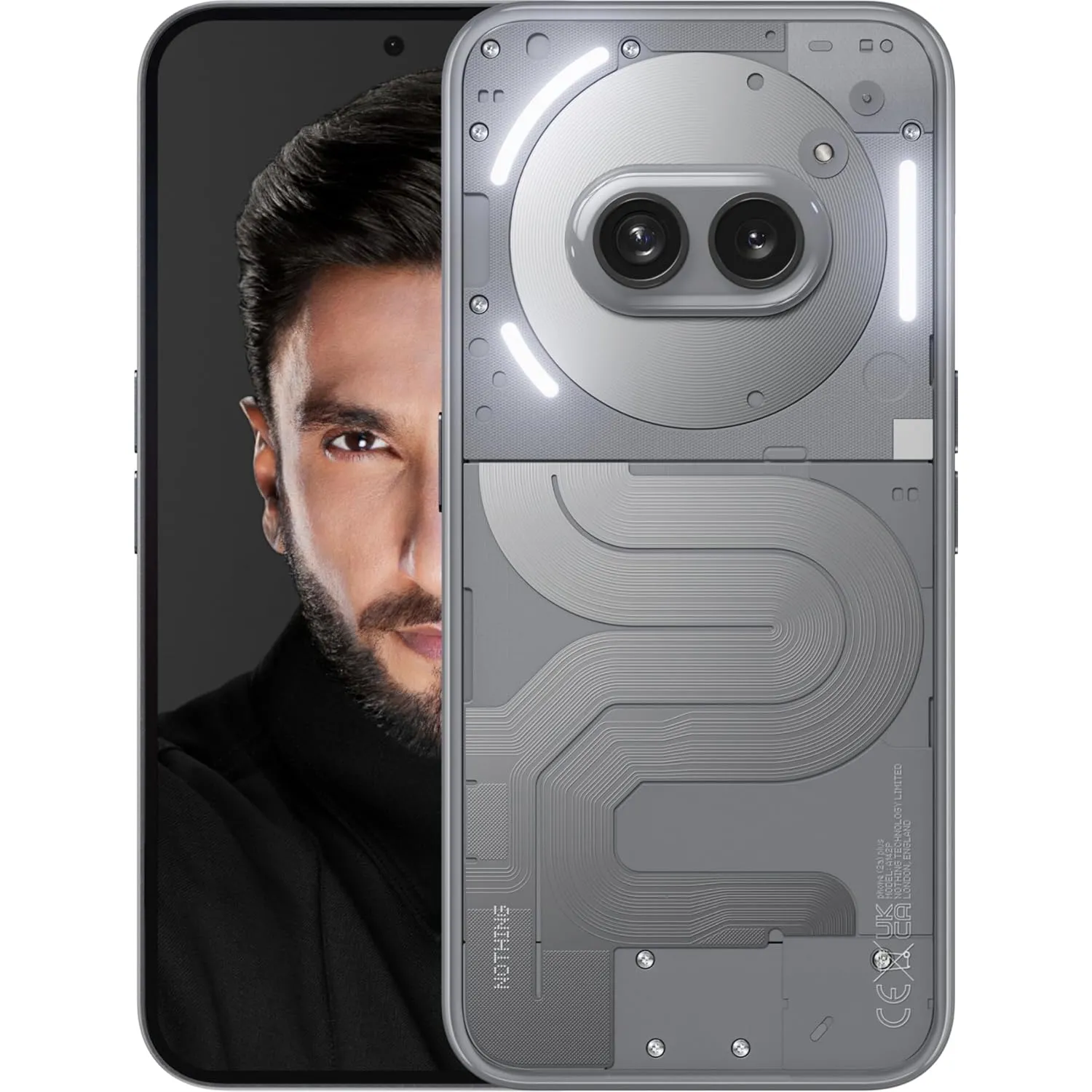 Мобильный телефон Nothing Phone (2a) Plus 12/256GB Gray