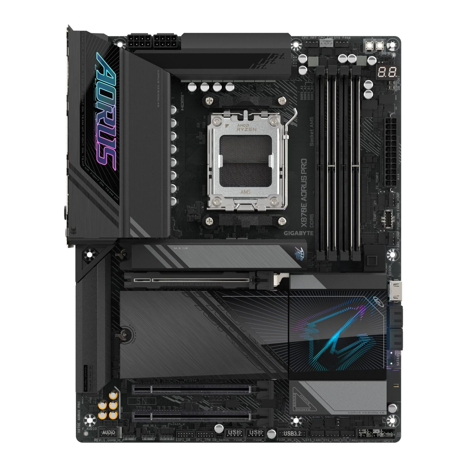 Материнська плата GIGABYTE X870E AORUS PRO (UA)