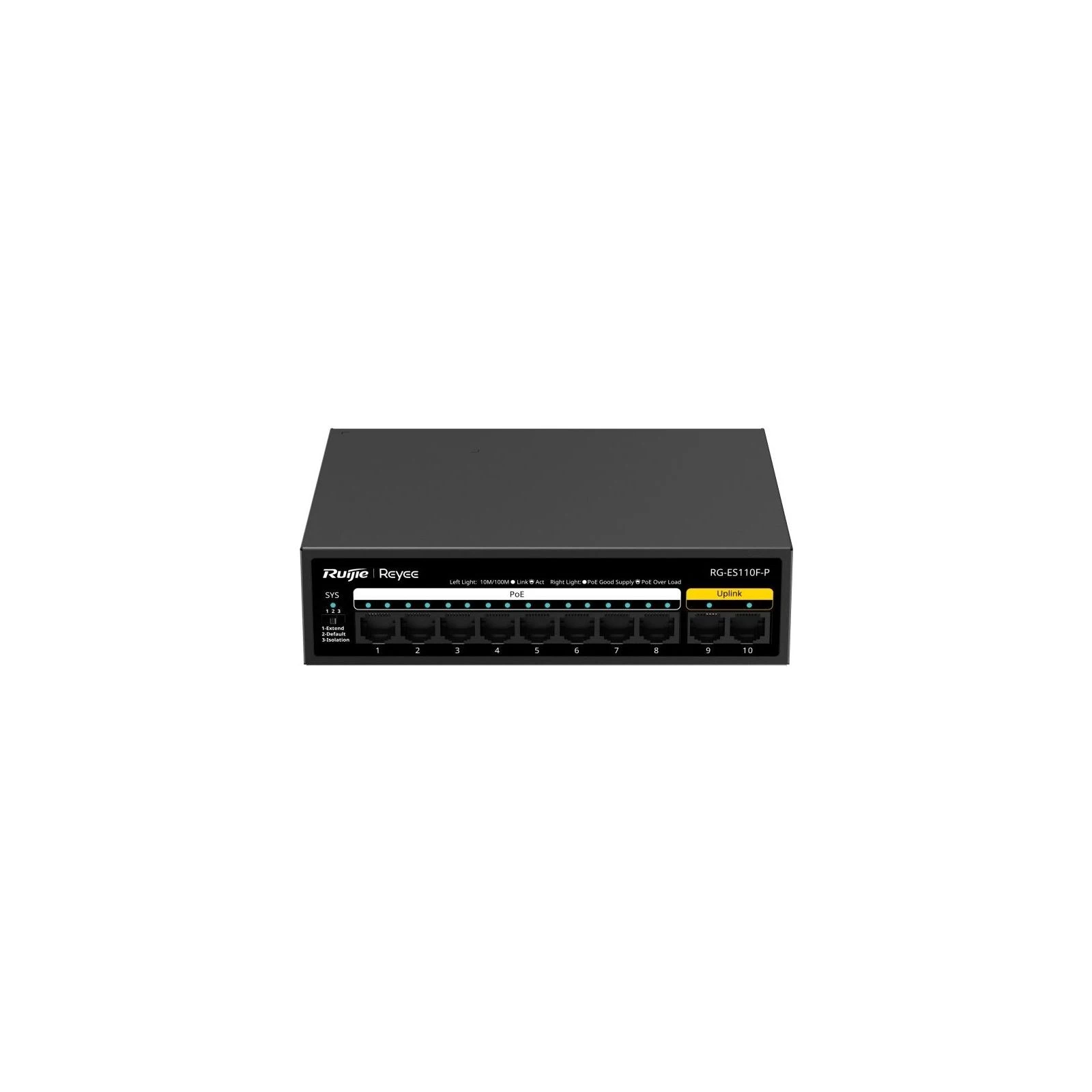 Коммутатор сетевой Ruijie Networks RG-ES110F-P (UA)