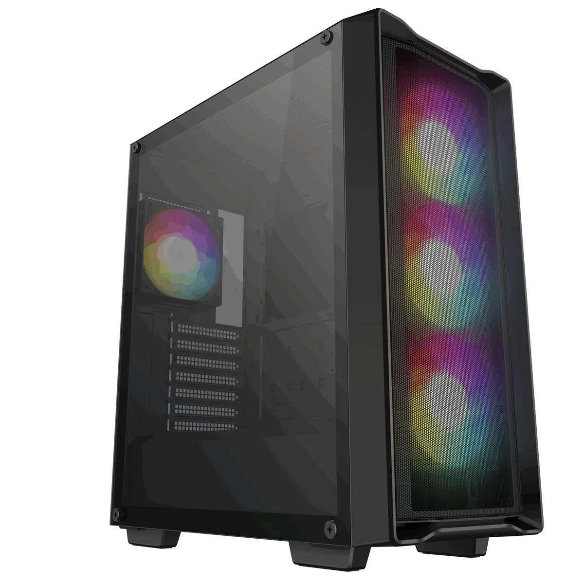 Корпус DeepCool CC560 Mesh V2 Black (R-CC560-BKAMA4-G-2) (UA)