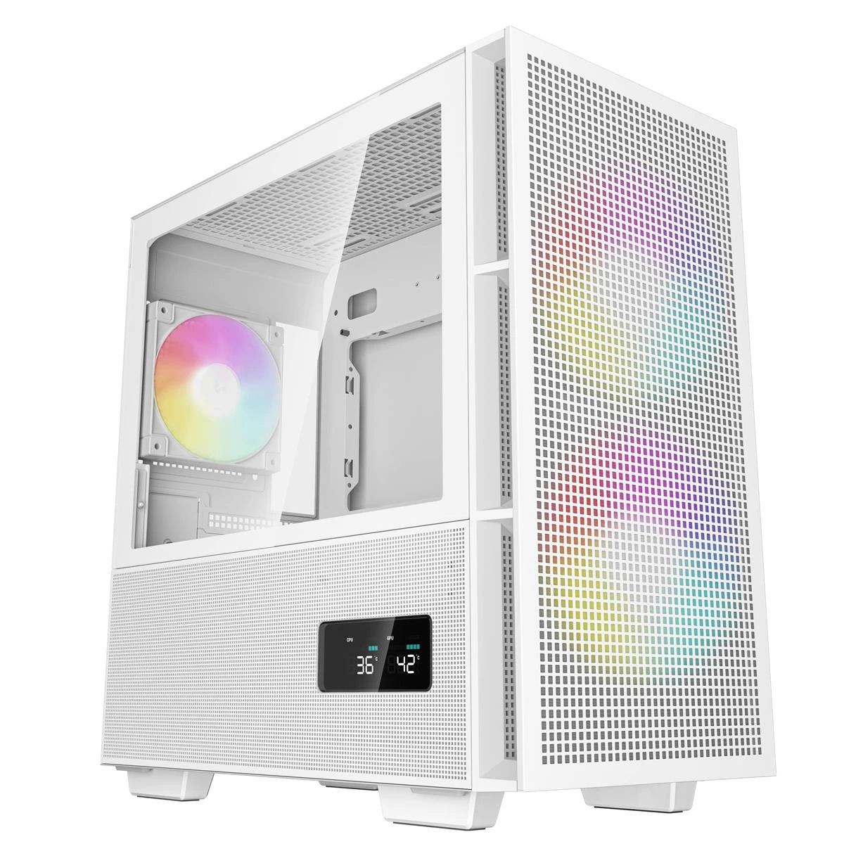 Корпус DeepCool CH360 Digital White (R-CH360-WHAPE3D-G-1) (UA)