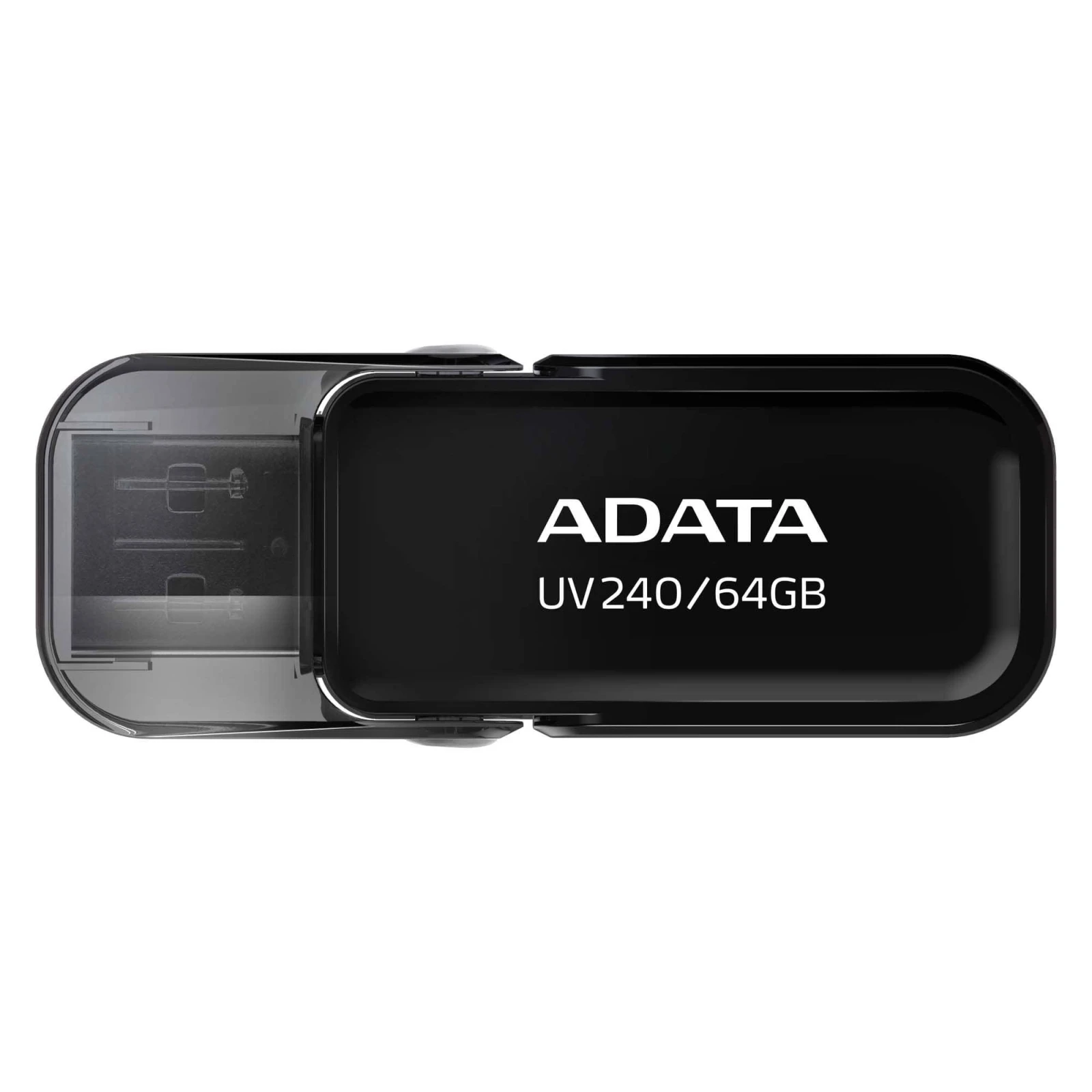 Флеш пам `ять ADATA 64GB UV240 Black USB 2.0 (AUV240-64G-RBK) (UA)
