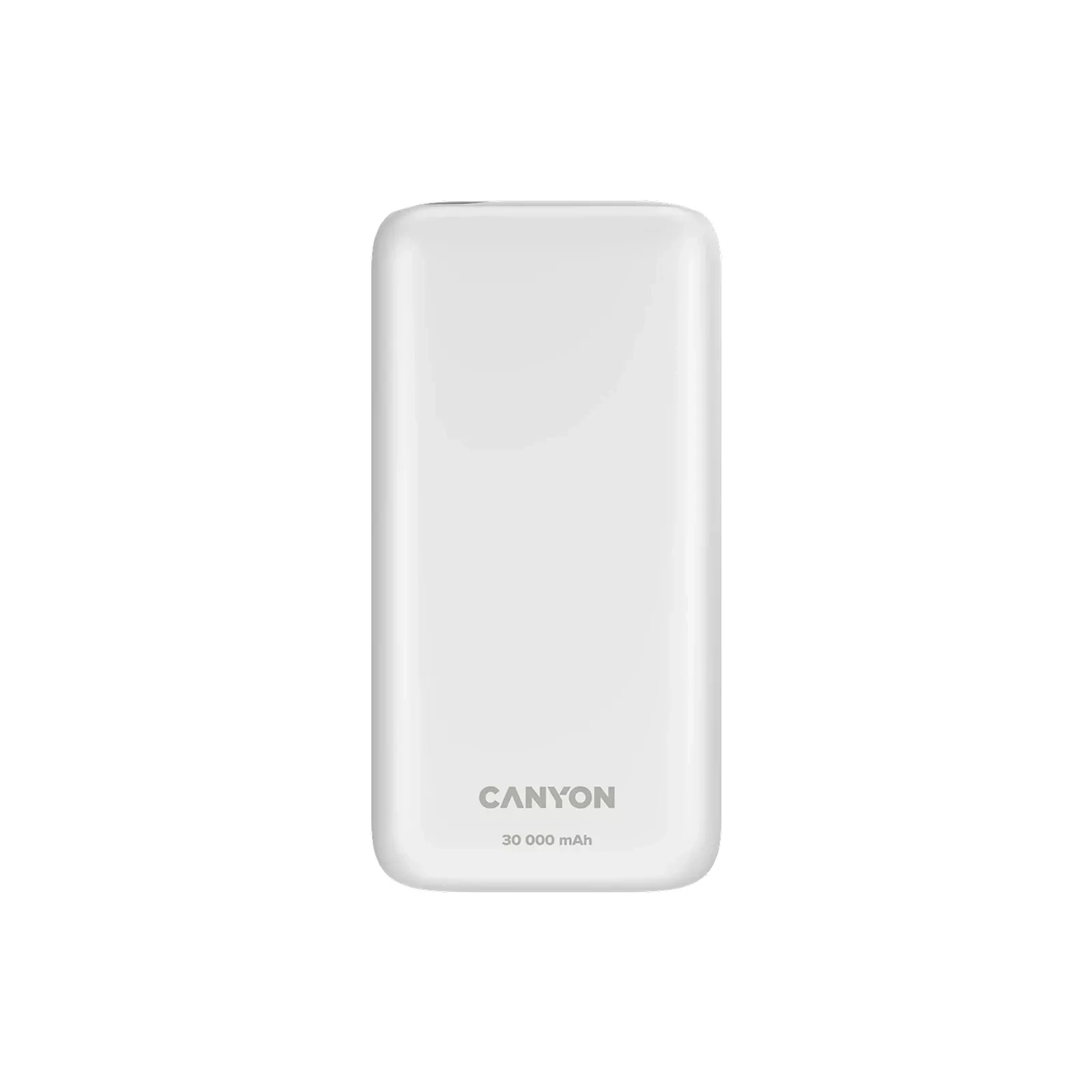Мобільна батарея Canyon PB-301 30000mAh PD/20W, QC/3.0 (CNE-CPB301W) (UA)