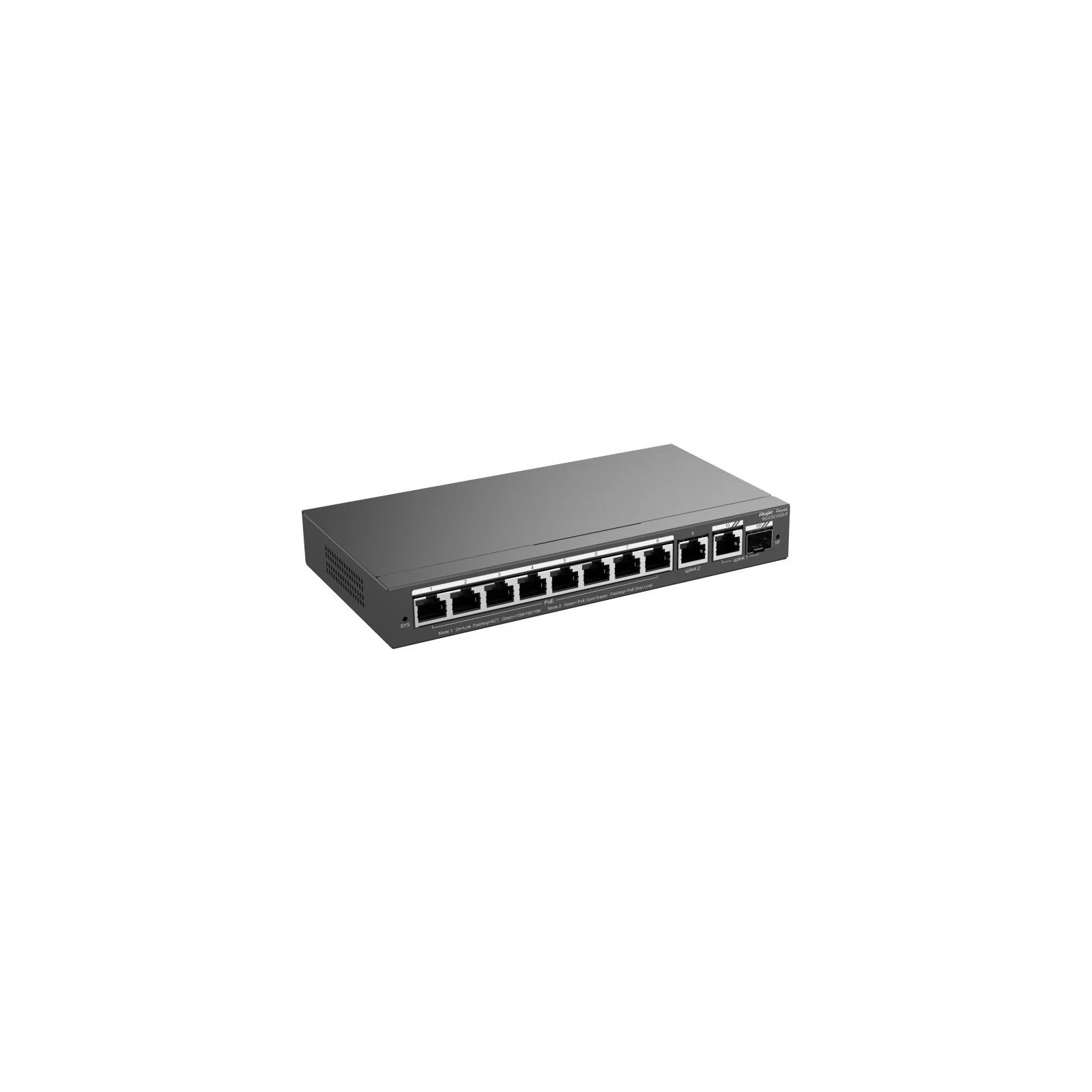 Коммутатор сетевой Ruijie Networks RG-ES210GS-P (UA)