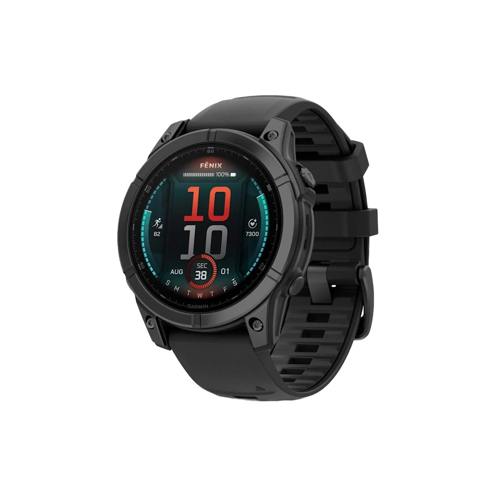 Смарт-годинник Garmin fenix E, 47mm, Slate Gray Steel/Black, GPS (010-03025-01) (UA)