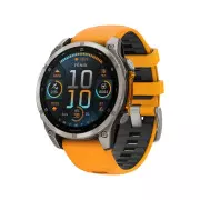Смарт-годинник Garmin fenix 8 47mm, AMOLED, Saph, Ti/Bare/Grpht, SparkOrg/GrphtBd, (010-02904-11) (UA)