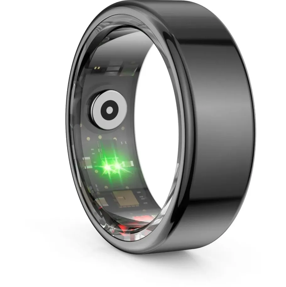 Смарт-кільце Smart Ring SSR-03 розмір 8 Чорний (1076467) (UA)