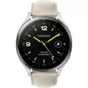 Xiaomi Watch 2 Titan Gray Case with White Leather Strap (BHR9306GL) (UA)