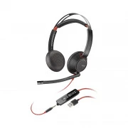 Навушники Poly BlackWire 5220 USB-A HS Stereo (80R97AA) (UA)