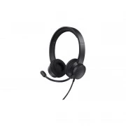 Навушники Trust Ayda USB-ENC Black (25089) (UA)