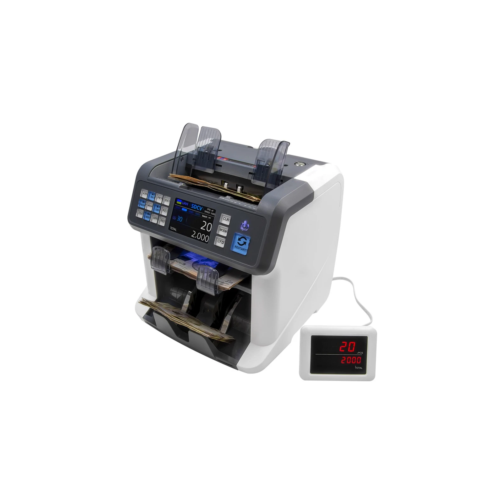 Лічильник банкнот NRJ AL-955 UV/MG/IR (24903) (UA)