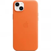 Чохол для мобільного телефону Apple iPhone 14 Plus Leather Case with MagSafe - Orange, Model A2907 (MPPF3ZE/A) (UA)