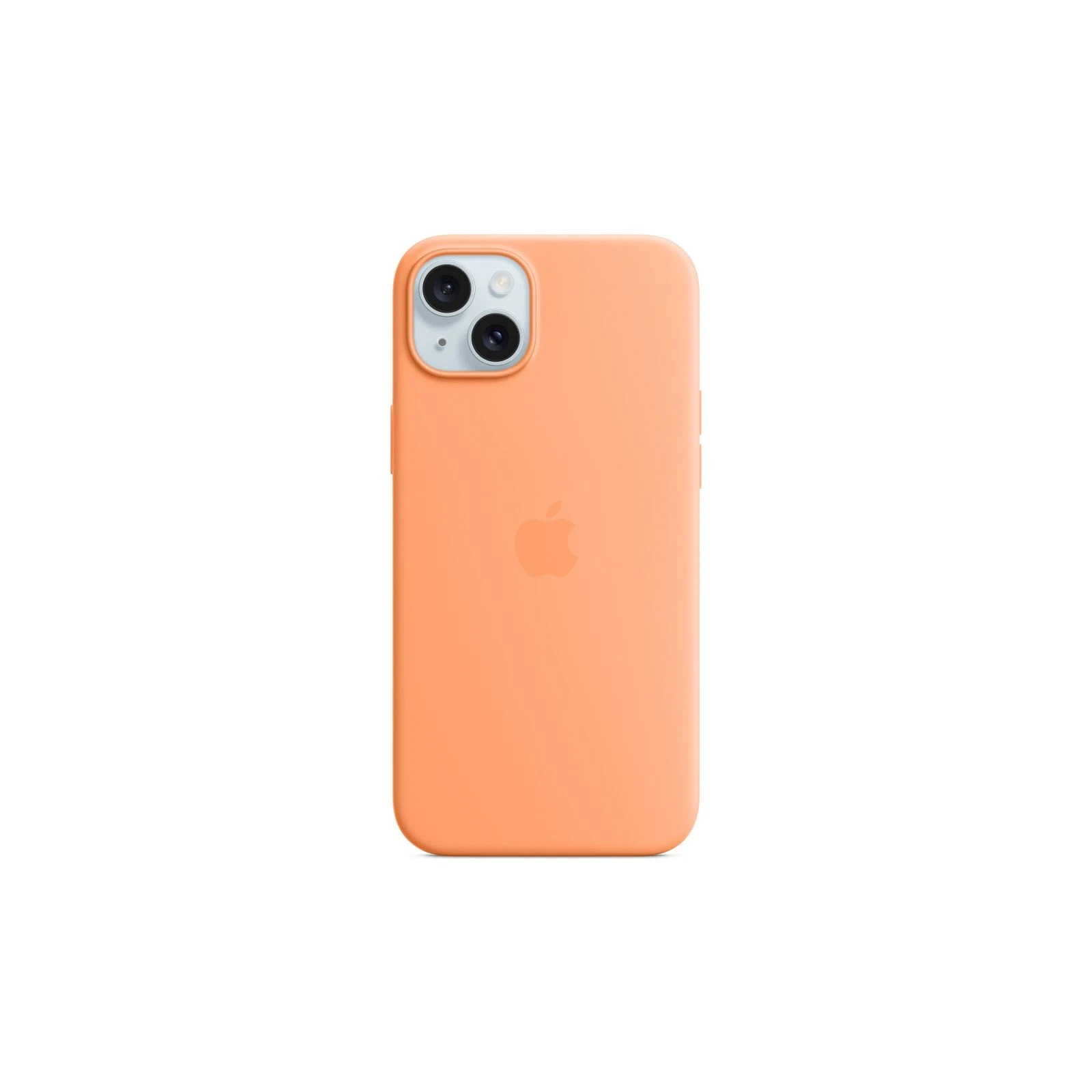 Чохол для мобільного телефону Apple iPhone 15 Plus Silicone Case with MagSafe Orange Sorbet (MT173ZM/A) (UA)
