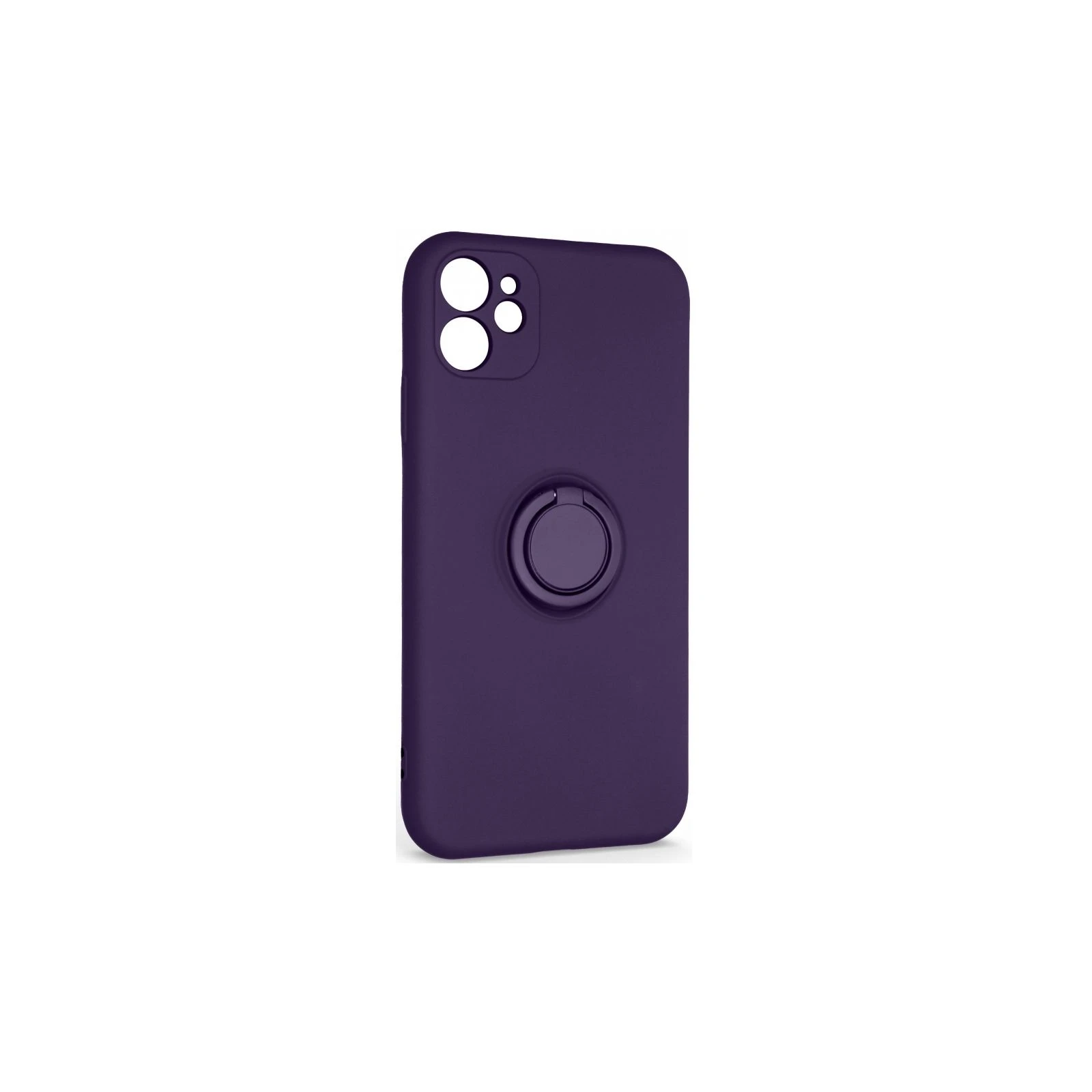 Чохол для мобільного телефону Armorstandart Icon Ring Apple iPhone 11 Dark Purple (ARM68646) (UA)