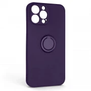 Чохол для мобільного телефону Armorstandart Icon Ring iPhone 13 Pro Max Dark Purple (ARM68679) (UA)