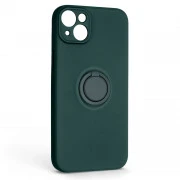 Чохол для мобільного телефону Armorstandart Icon Ring iPhone 14 Plus Dark Green (ARM68702) (UA)