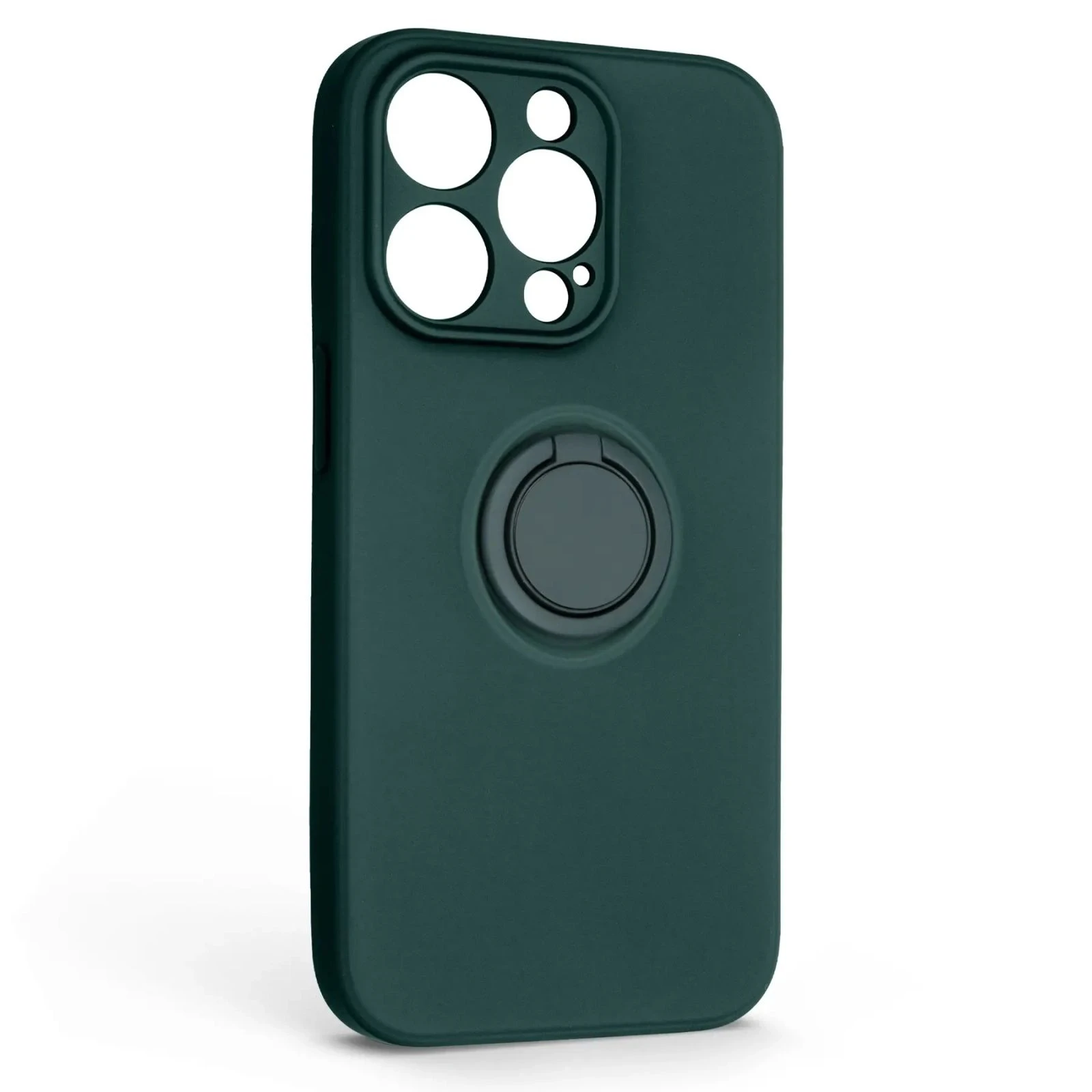 Чохол для мобільного телефону Armorstandart Icon Ring Apple iPhone 14 Pro Dark Green (ARM68713) (UA)