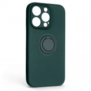 Чехол для мобильного телефона Armorstandart Icon Ring Apple iPhone 14 Pro Dark Green (ARM68713) (UA)