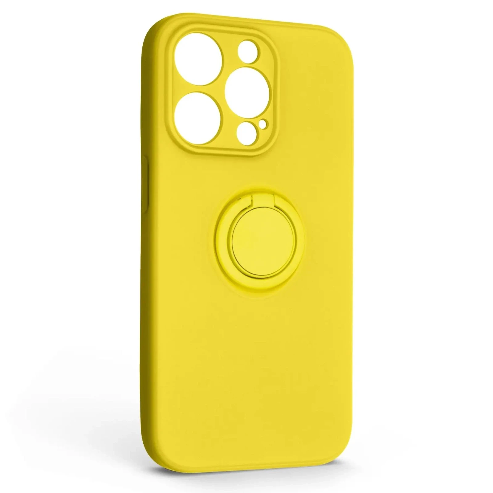 Чохол для мобільного телефону Armorstandart Icon Ring Apple iPhone 14 Pro Yellow (ARM68711) (UA)