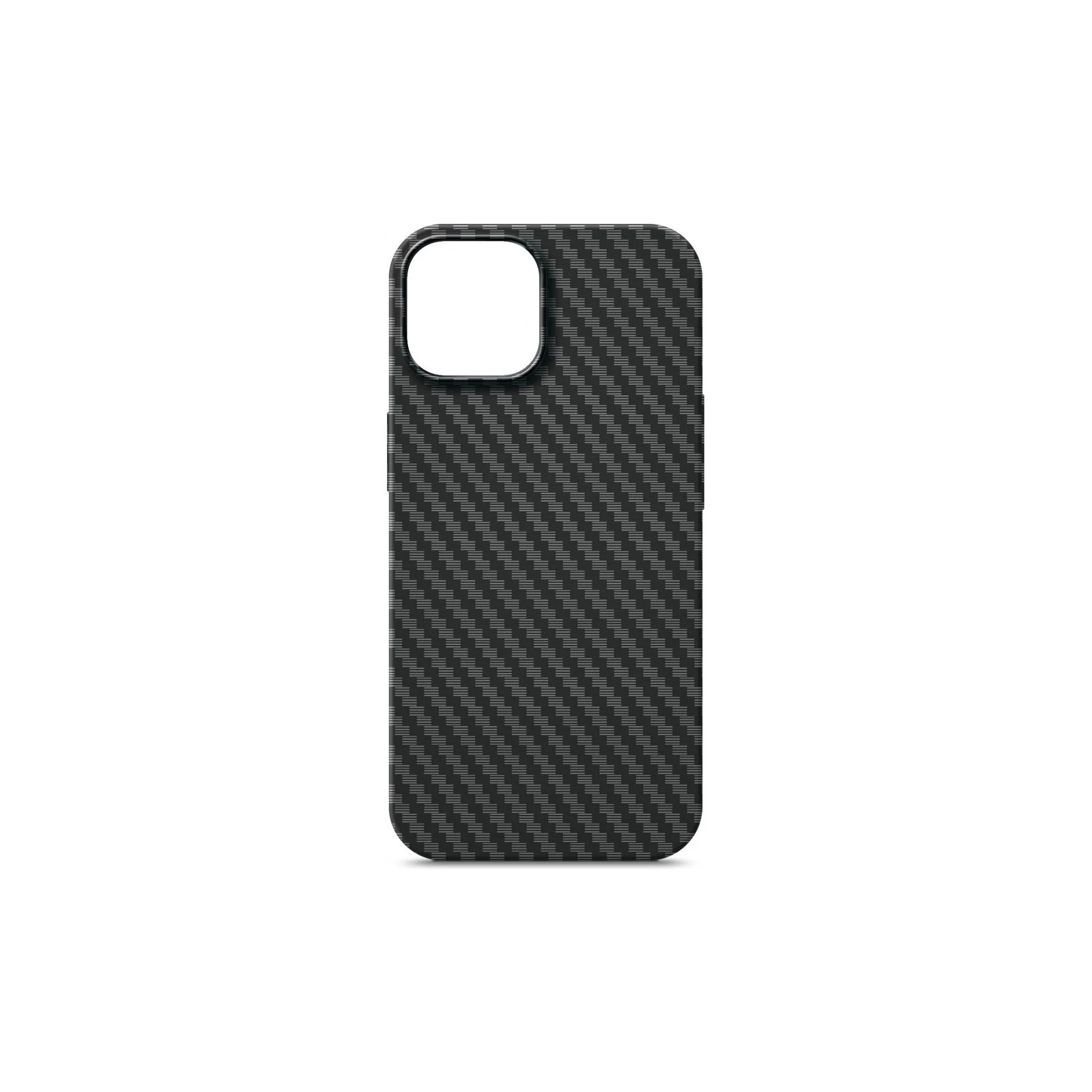 Чехол для мобильного телефона Armorstandart LikeCarbon MagCase Apple iPhone 15 Black (ARM69289) (UA)