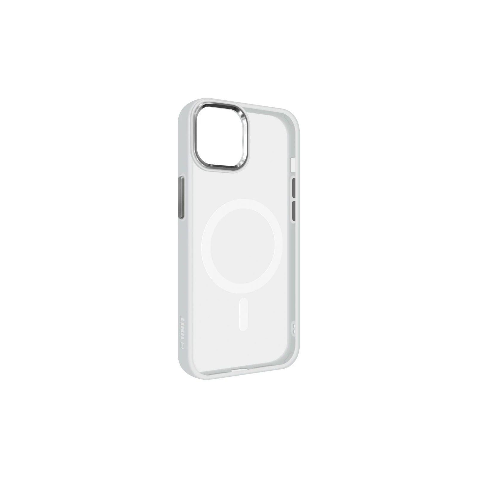 Чехол для мобильного телефона Armorstandart Unit MagSafe Apple iPhone 12/12 Pro Matte Clear Silver (ARM70444) (UA)