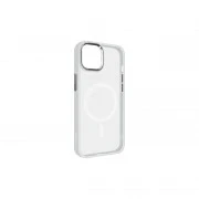 Чохол для мобільного телефону Armorstandart Unit MagSafe Apple iPhone 12/12 Pro Matte Clear Silver (ARM70444) (UA)