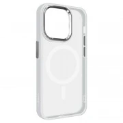 Чохол для мобільного телефону Armorstandart Unit MagSafe Apple iPhone 15 Pro Matte Clear Silver (ARM69349) (UA)