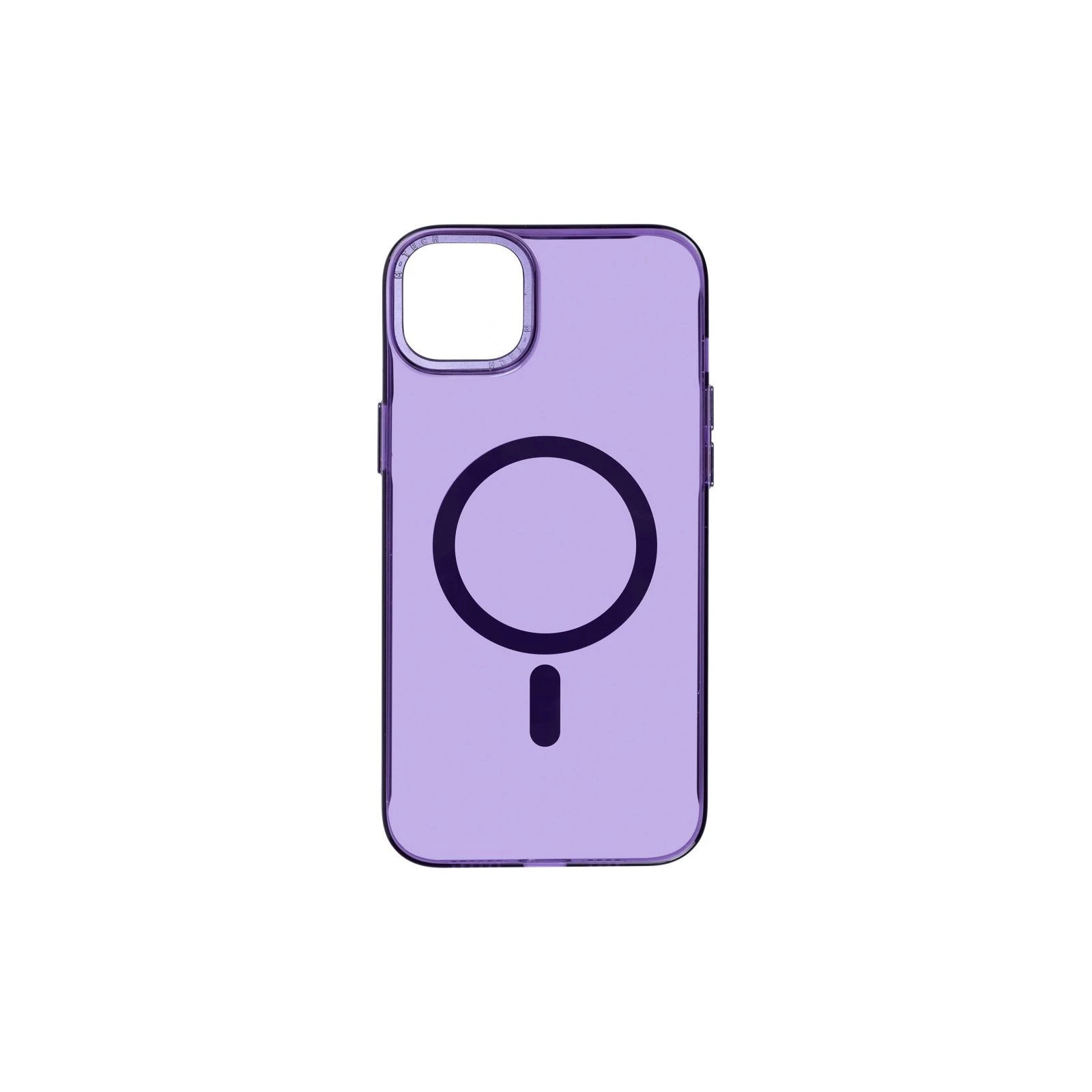 Чехол для мобильного телефона Armorstandart Y23 MagSafe Apple iPhone 15 Transparent Purple (ARM68567) (UA)