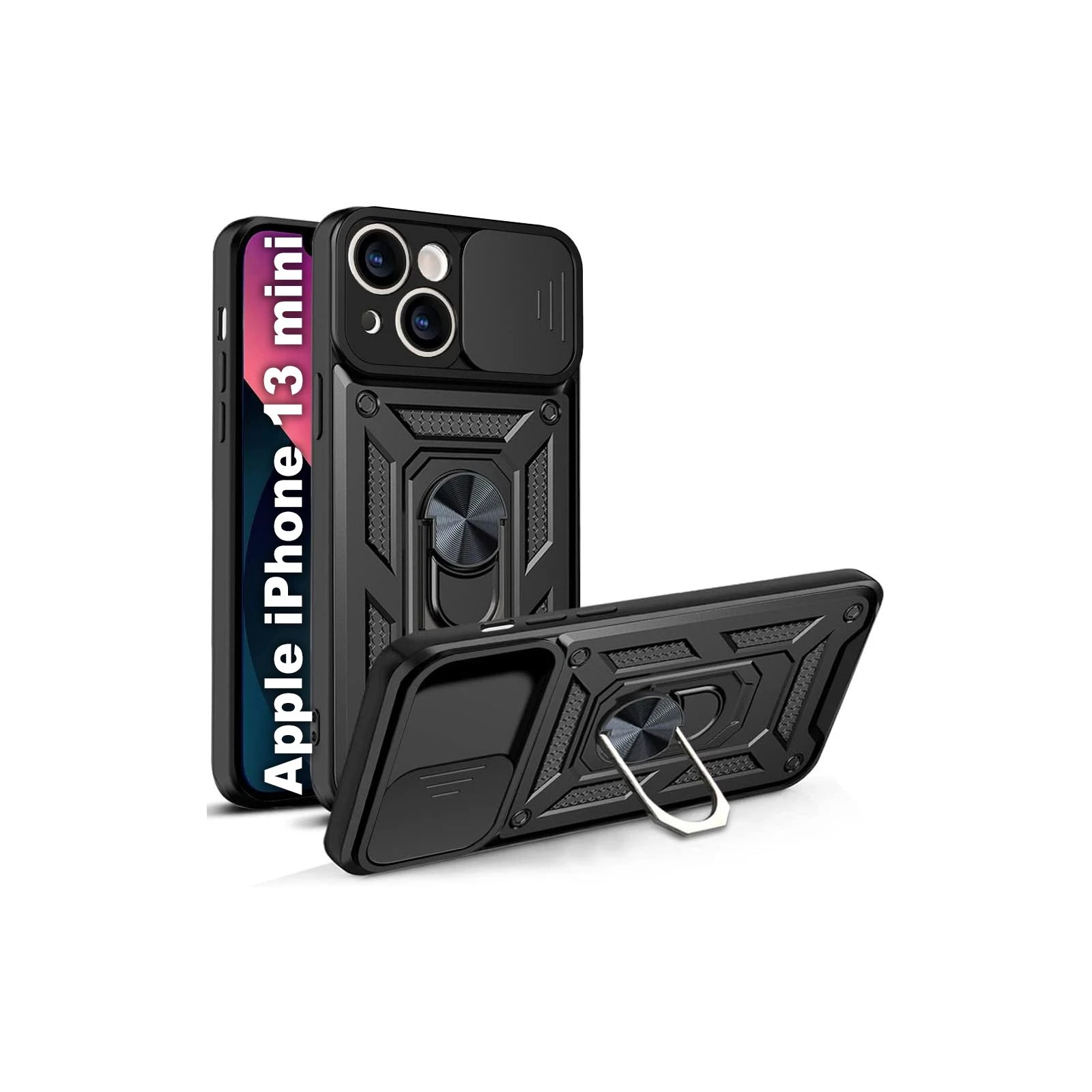 Чехол для мобильного телефона BeCover Military Apple iPhone 13 mini Black (709950) (UA)