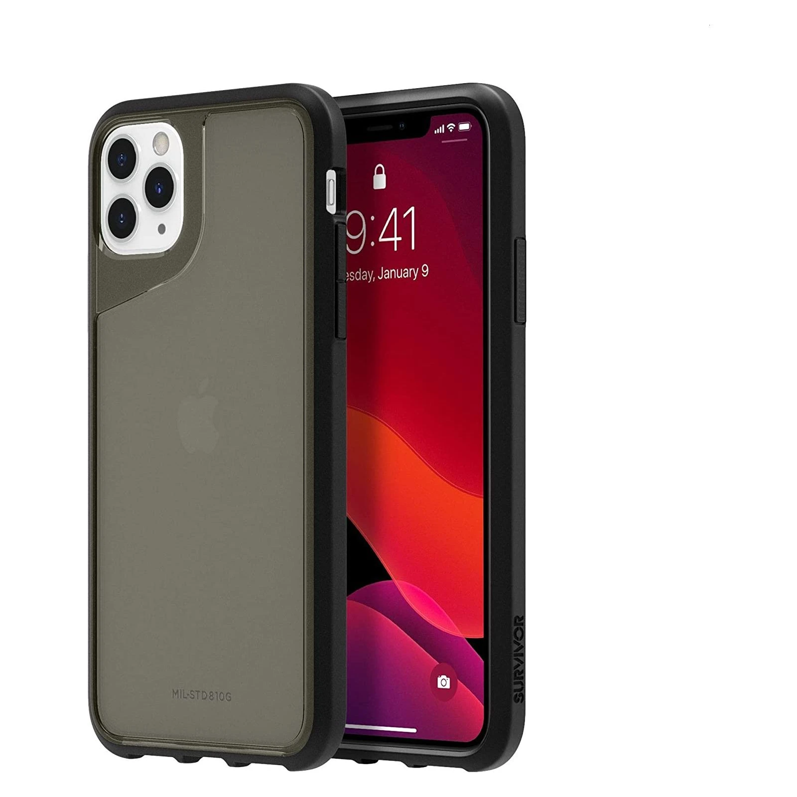 Чехол для мобильного телефона Griffin Survivor Strong for Apple iPhone 11 Pro Max - Black (GIP-027-BLK)