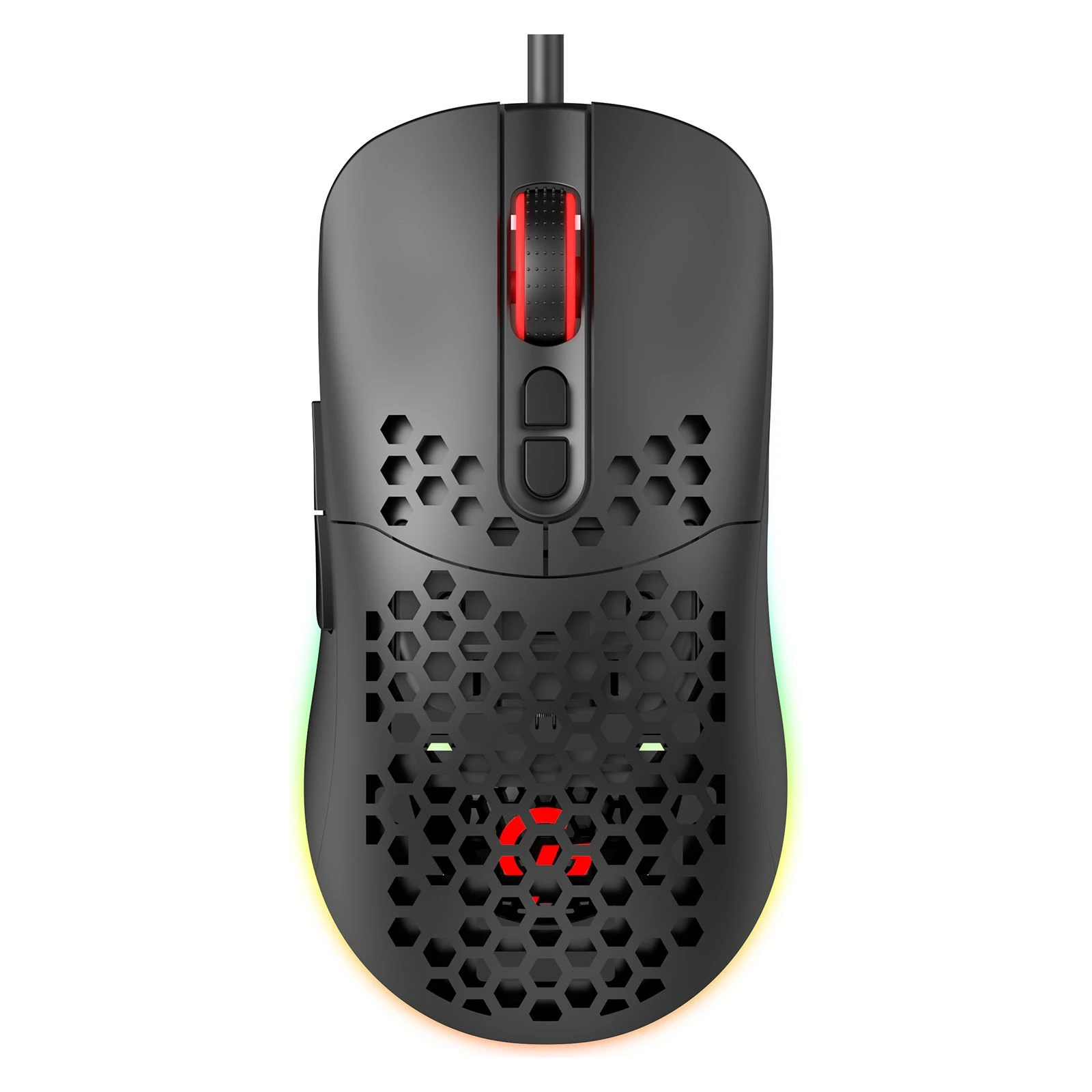 Мышь GamePro GM395 RGB USB Black (GM395) (UA)