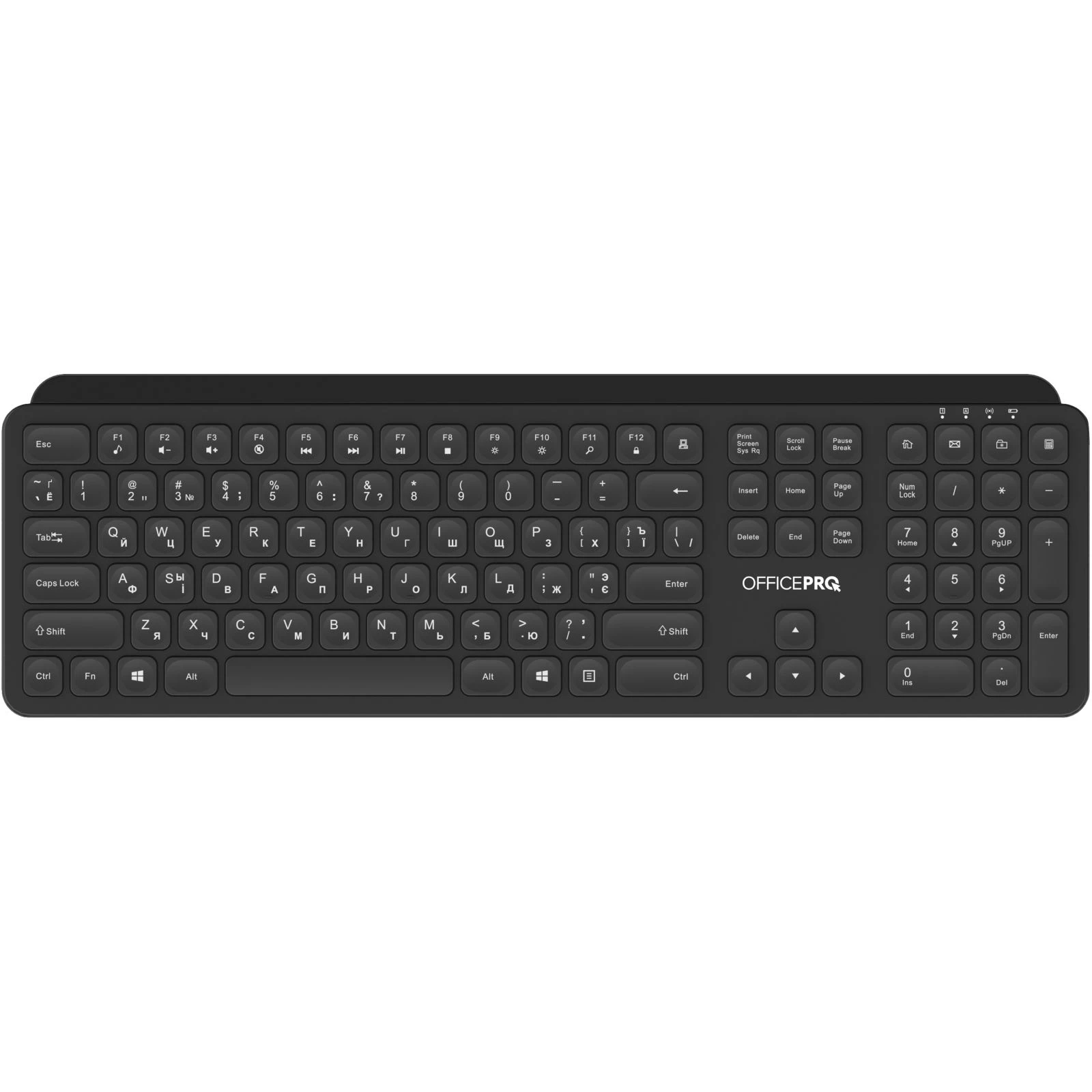 Клавиатура OfficePro SK680 Wireless Black (SK680) (UA)