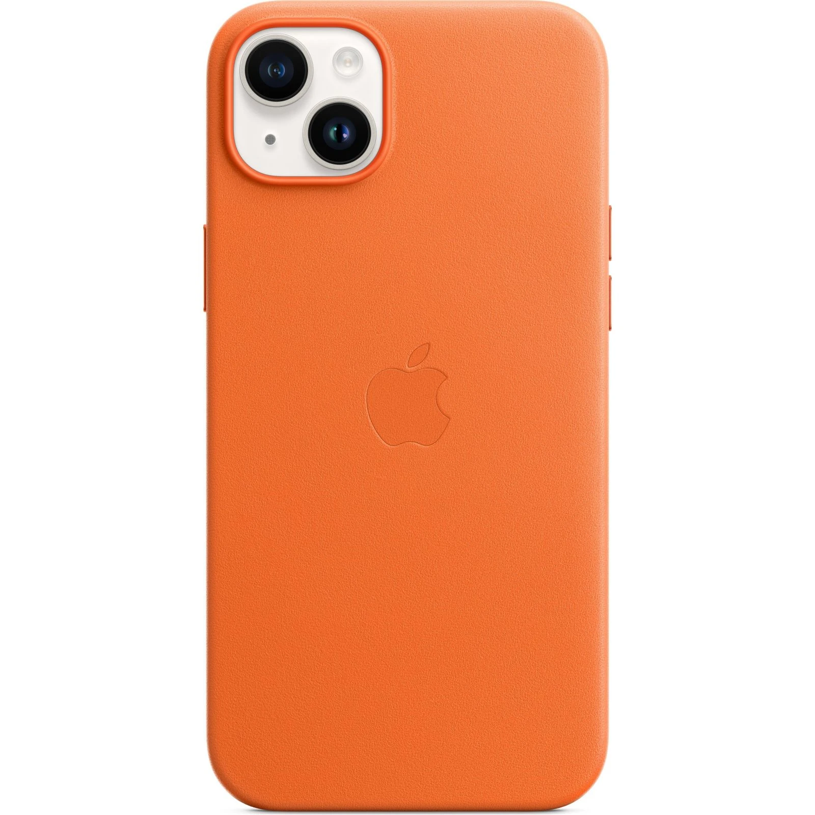 Чехол для мобильного телефона Apple iPhone 14 Plus Leather Case with MagSafe - Orange,Model A2907 (MPPF3ZE/A) (UA)